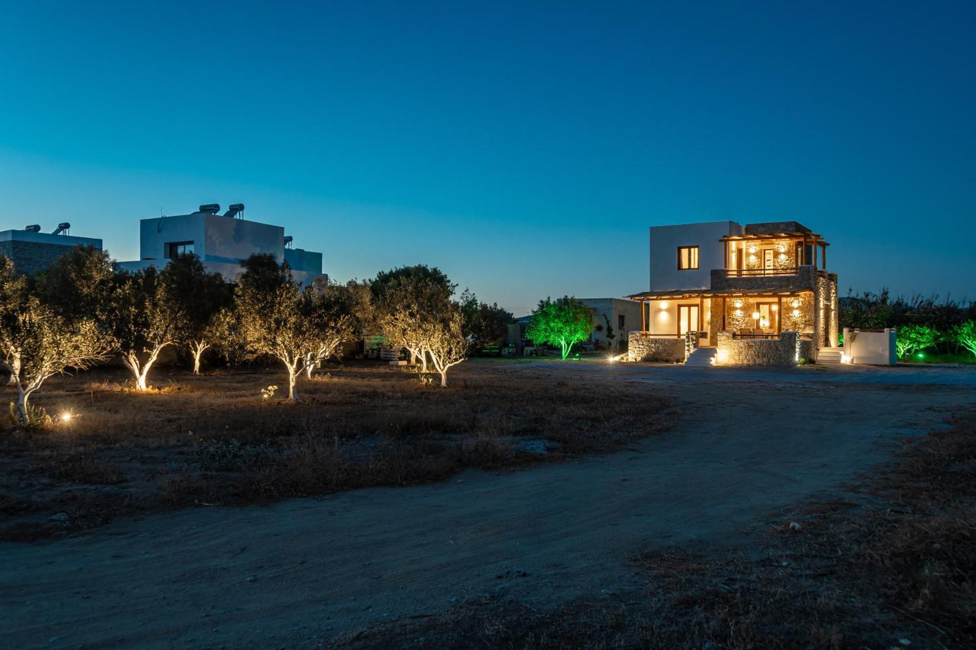 Naxos Beachwalk Villa Plaka Maragkas Exterior foto