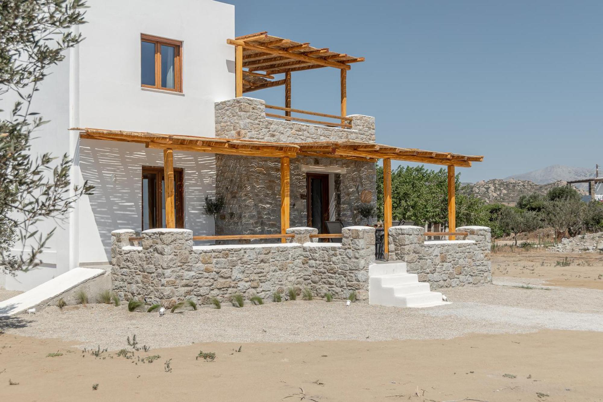 Naxos Beachwalk Villa Plaka Maragkas Exterior foto
