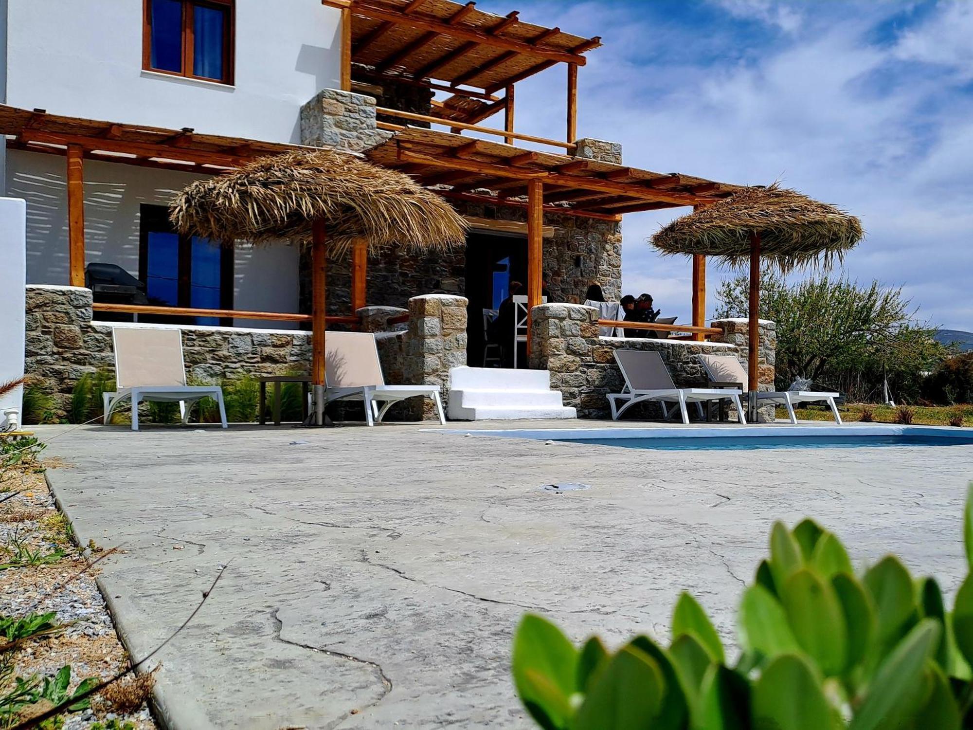Naxos Beachwalk Villa Plaka Maragkas Exterior foto